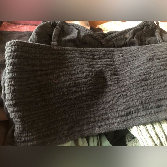 ➿ Aerie | Smocked Back Cropped Top - Picture 4 of 4